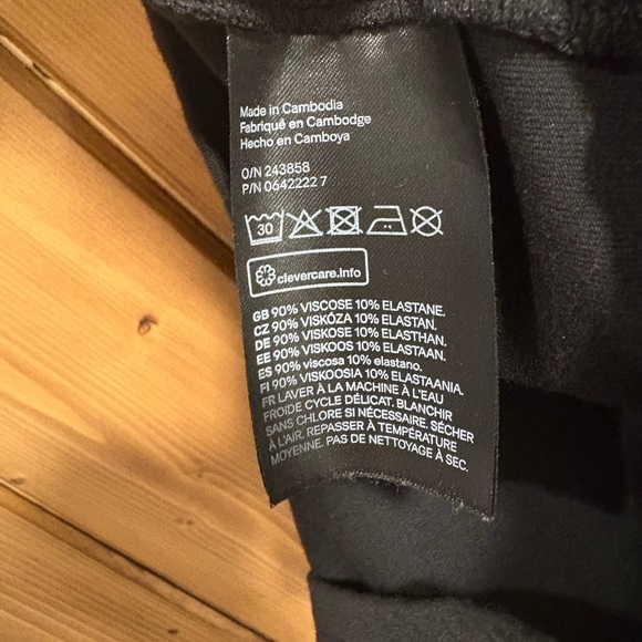 H&M Black Sleeveless Midi Dress - Picture 4 of 4